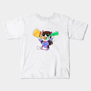 eat drink and git gud Kids T-Shirt